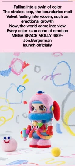 MEGA SPACE MOLLY 400% Jon Burgerman -Outlet Mega Plush Store 20250417 182314 634453 06 mega space molly 400 jon burgerman mega details popmart us 1200x2647
