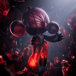 [Scan To Buy] MEGA α SKULLPANDA 1000% Red Crystal -Outlet Mega Plush Store 20250428 144951 619668 scene 3 mega skullpanda 1000 red crystal mega details popmart us 1200x1200