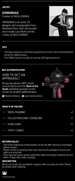 MEGA α SKULLPANDA 1000% Red Crystal 21 MEGA α SKULLPANDA 1000% Red Crystal -Outlet Mega Plush Store 20250428 145006 843843 07 mega skullpanda 1000 red crystal mega details popmart us 1200x2878