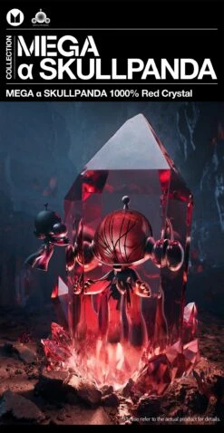 MEGA α SKULLPANDA 1000% Red Crystal 15 MEGA α SKULLPANDA 1000% Red Crystal -Outlet Mega Plush Store 20250428 145006 936255 01 mega skullpanda 1000 red crystal mega details popmart us 1200x2321