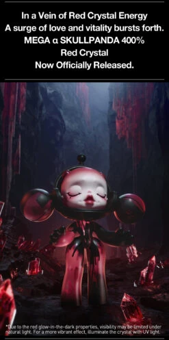 MEGA α SKULLPANDA 400% Red Crystal -Outlet Mega Plush Store 20250428 145710 241345 06 mega skullpanda 400 red crystal mega details popmart us 1200x2417
