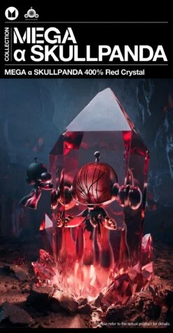 MEGA α SKULLPANDA 400% Red Crystal -Outlet Mega Plush Store 20250428 145710 869466 01 mega skullpanda 400 red crystal mega details popmart us 1200x2310