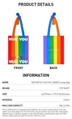 INSTINCTOY HUG YOU SERIES-Large Bag -Outlet Mega Plush Store 20250429 142938 526832 2 instinctoy hug you series large bag accessories details popmart us 1200x1977