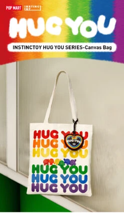INSTINCTOY HUG YOU SERIES-Canvas Bag -Outlet Mega Plush Store 20250429 143718 427180 1 instinctoy hug you series canvas bag accessories details popmart us 1200x2095