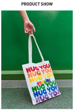 INSTINCTOY HUG YOU SERIES-Canvas Bag -Outlet Mega Plush Store 20250429 143718 821805 4 instinctoy hug you series canvas bag accessories details popmart us 1200x1772