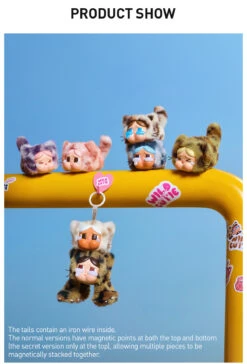 CRYBABY Wild But Cutie Series - Vinyl Plush Pendant Blind Box -Outlet Mega Plush Store 20250509 181144 176840 5 crybaby wild but cutie series vinyl plush pendant blind box plush toys details popmart us 1200x1769