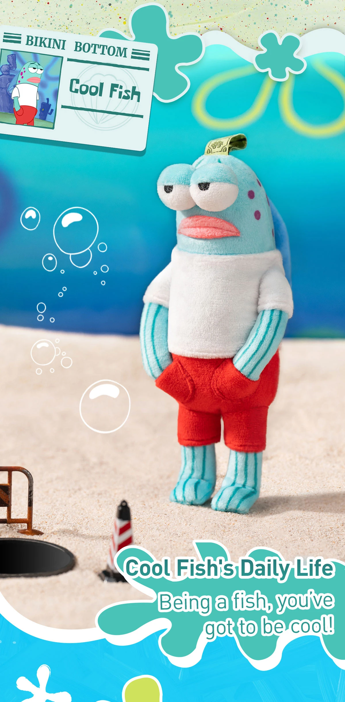 Bikini Bottom Buddies - Whimsical Plush 12 Bikini Bottom Buddies - Whimsical Plush - Image 12