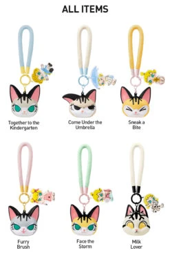 Baby Molly & Baby Tabby Series-Pinch Pendant Blind Box -Outlet Mega Plush Store 20250516 115941 747509 2 baby molly baby tabby series squishy charm blind box accessories details popmart us 1200x1791