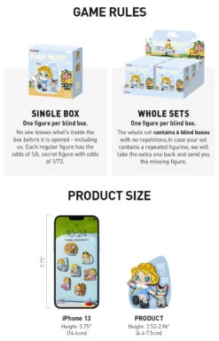 Baby Molly & Baby Tabby Series-Fridge Magnet Blind Box -Outlet Mega Plush Store 20250516 150651 266494 4 baby molly baby tabby series fridge magnet blind box accessories details popmart us 1200x1868