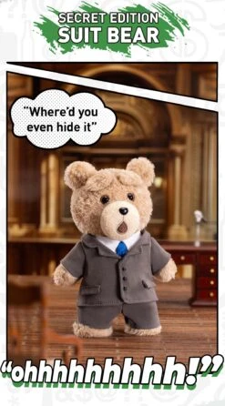 Ted2 Teddy Bear Action Plush Pendant -Outlet Mega Plush Store 20250528 155430 547672 9 ted2 teddy bear action plush pendant plush details popmart us 1200x2166