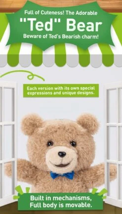 Ted2 Teddy Bear Action Plush Pendant -Outlet Mega Plush Store 20250528 155430 662936 2 ted2 teddy bear action plush pendant plush details popmart us 1200x2105
