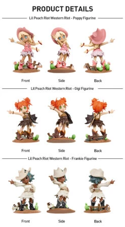 Lil Peach Riot Western Riot Figurines 30 Lil Peach Riot Western Riot Figurines -Outlet Mega Plush Store 20250604 165101 031831 2 lil peach riot western riot figurines figurine details popmart us 1200x2186