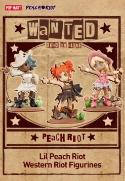 Lil Peach Riot Western Riot Figurines 29 Lil Peach Riot Western Riot Figurines -Outlet Mega Plush Store 20250604 165101 645595 1 lil peach riot western riot figurines figurine details popmart us 01 1200x1744