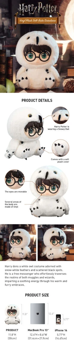 Harry Potter PVC Stuffed Toy Bubo Scandiaca 13 Harry Potter PVC Stuffed Toy Bubo Scandiaca -Outlet Mega Plush Store Harry Potter Vinyl Plush Doll Bubo Scandiaca detail M08HdXlUAr 1200x5630