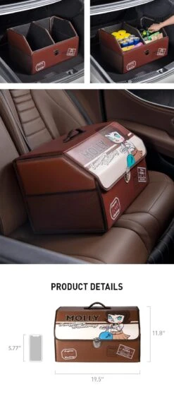 MOLLY Imaginary Wandering Series-Car Storage Box -Outlet Mega Plush Store MOLLY Car Storage Box detail beY7pEsx08 1200x2746