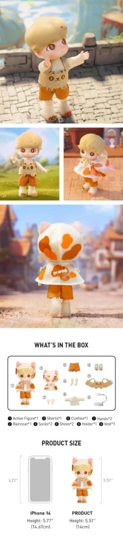 DIMOO Raincoat Cat Action Figure -Outlet Mega Plush Store dimoo raincoat cat action figure detail JmsOImGxo7 1200x5279