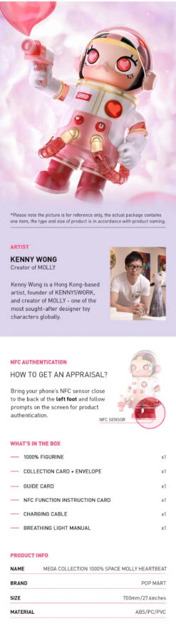 MEGA Collection 1000% SPACE MOLLY Heartbeat -Outlet Mega Plush Store mega heartbeat 1000 detail 03 NgqZXsAVPL 1200x4368