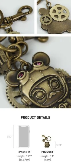 MOLLY Steam Punk Keychain -Outlet Mega Plush Store molly steam punk pandent qiZoE5e7Z0 1200x2821