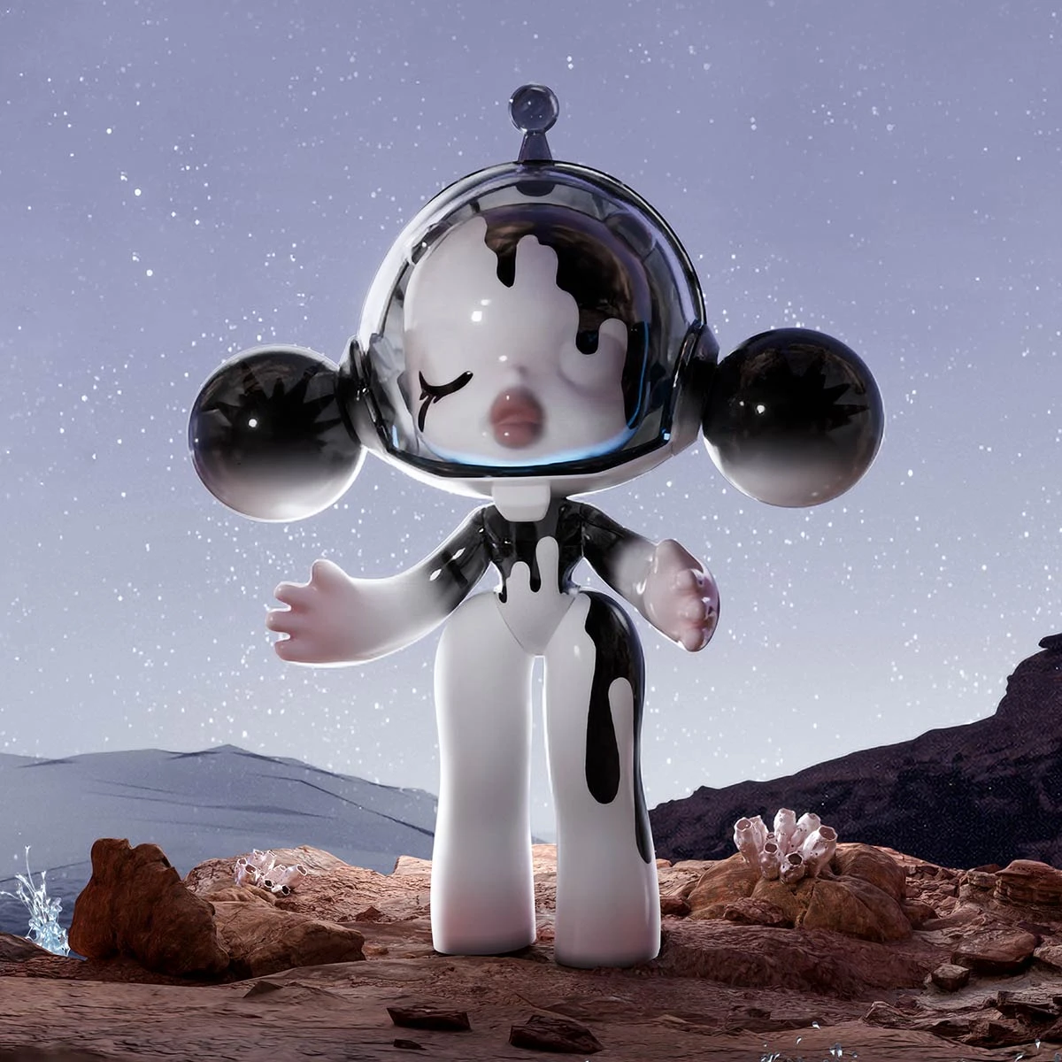 MEGA COLLECTION 1000% α SKULLPANDA Between Light And Dark 5 MEGA COLLECTION 1000% α SKULLPANDA Between Light And Dark - Image 5