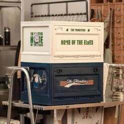 THE MONSTERS Home Of The Elves Series-Storage Box(White&Green&Blue) -Outlet Mega Plush Store scene 02 y4TvzGMLiw 1200x1200