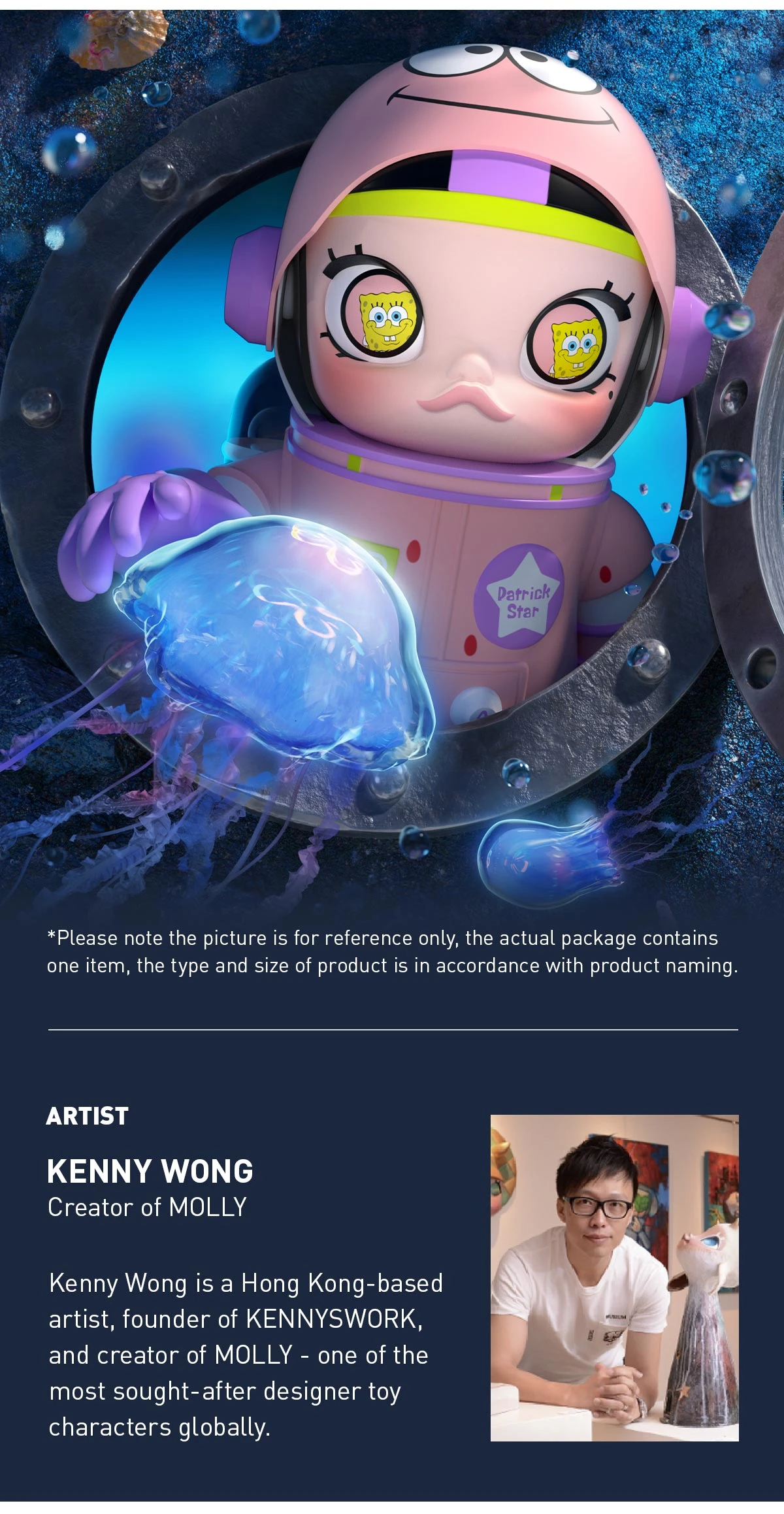 MEGA SPACE MOLLY 1000% Patrick Star 9 MEGA SPACE MOLLY 1000% Patrick Star - Image 9